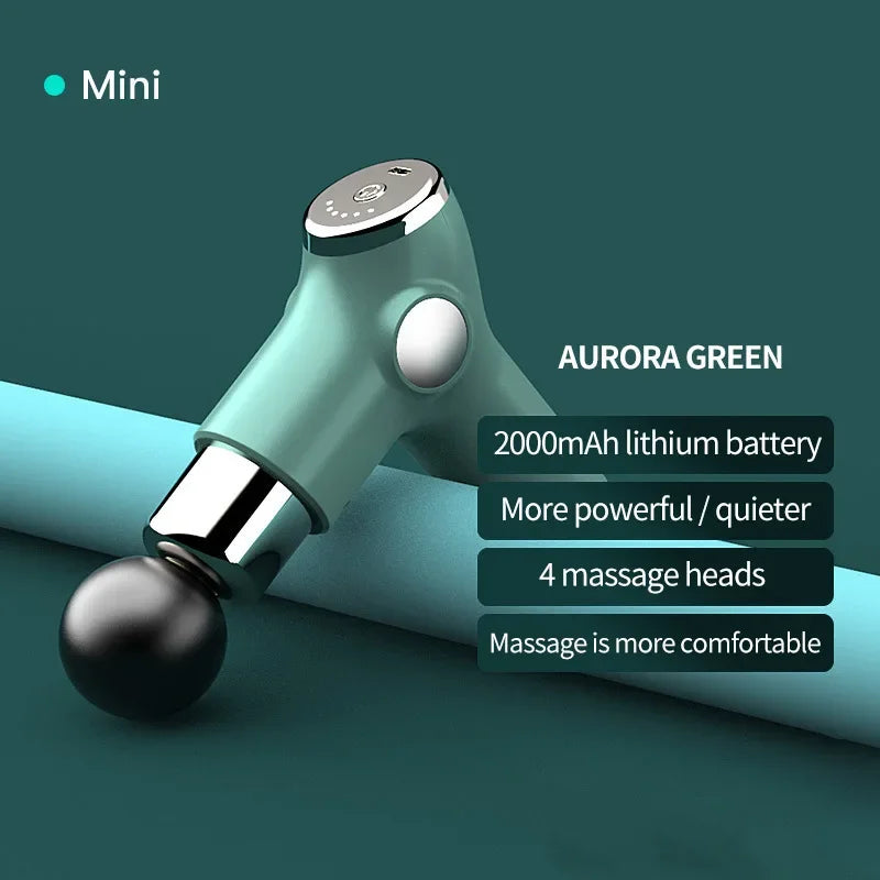 Mini Charging Fascia Gun Vibration Massage Gun Muscle Relaxation Massager Portable Fitness Device Mini Fascia Gun vibro-masseurs