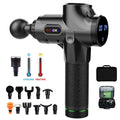 24V  New Upgrade Powerful Heat/ Cold Massage Gun, Easore X5 Pro Deep Muscle Massager With 12 Heads Brushless Motor For Home Gym
