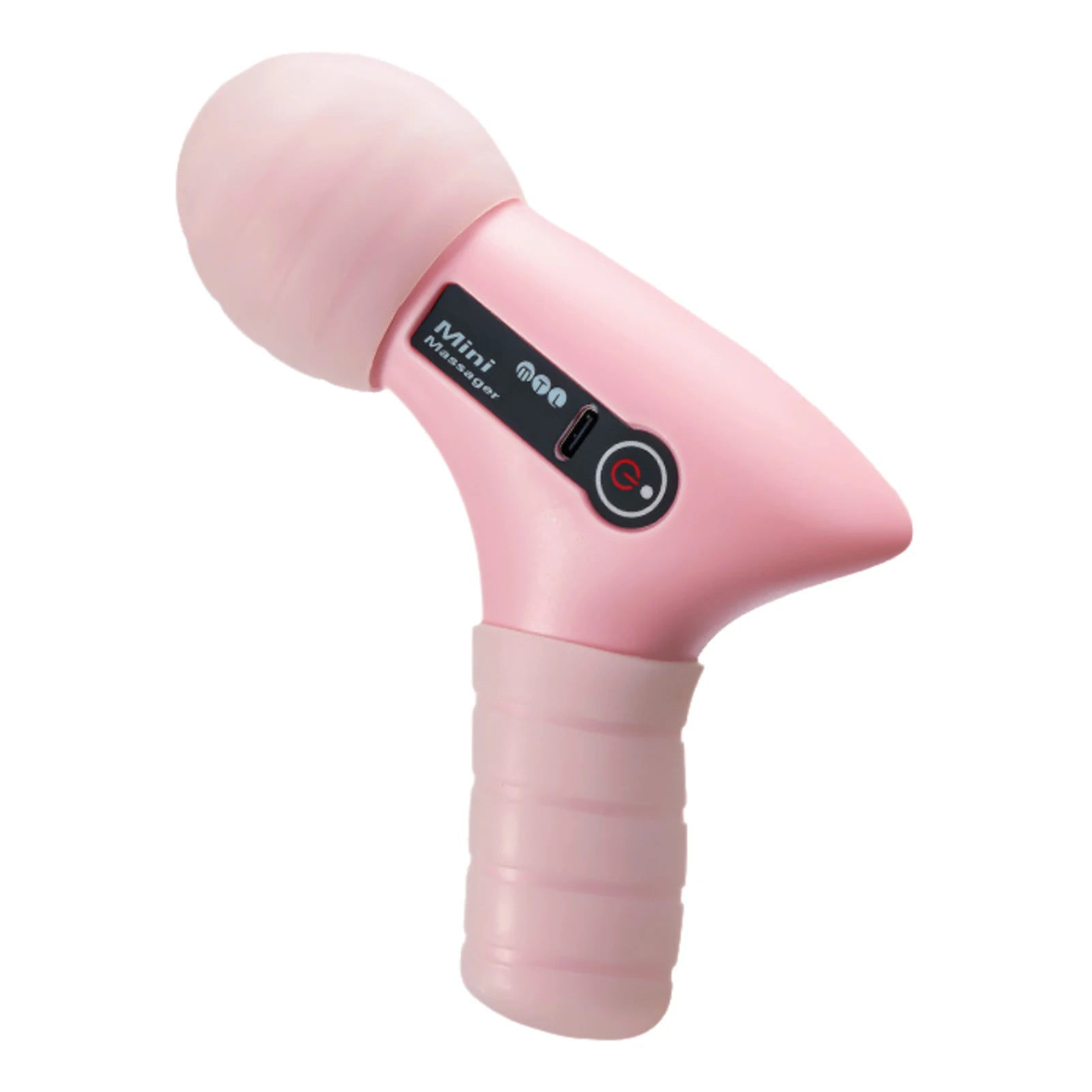 Mini Electric Fascia Gun LCD Screen 4 Modes Vibration Muscle Massager Portable Electric Massage for Neck Foot Body Fascia Gun