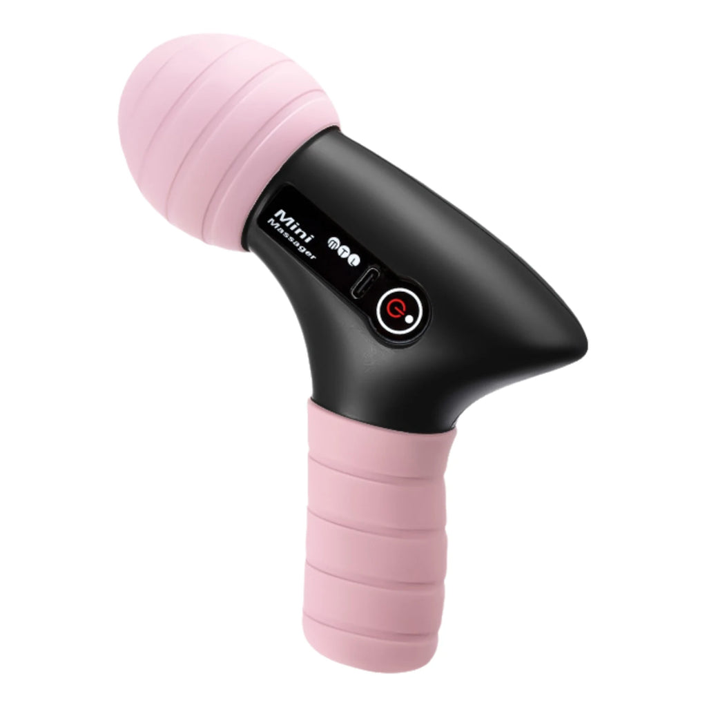 Mini Electric Fascia Gun LCD Screen 4 Modes Vibration Muscle Massager Portable Electric Massage for Neck Foot Body Fascia Gun