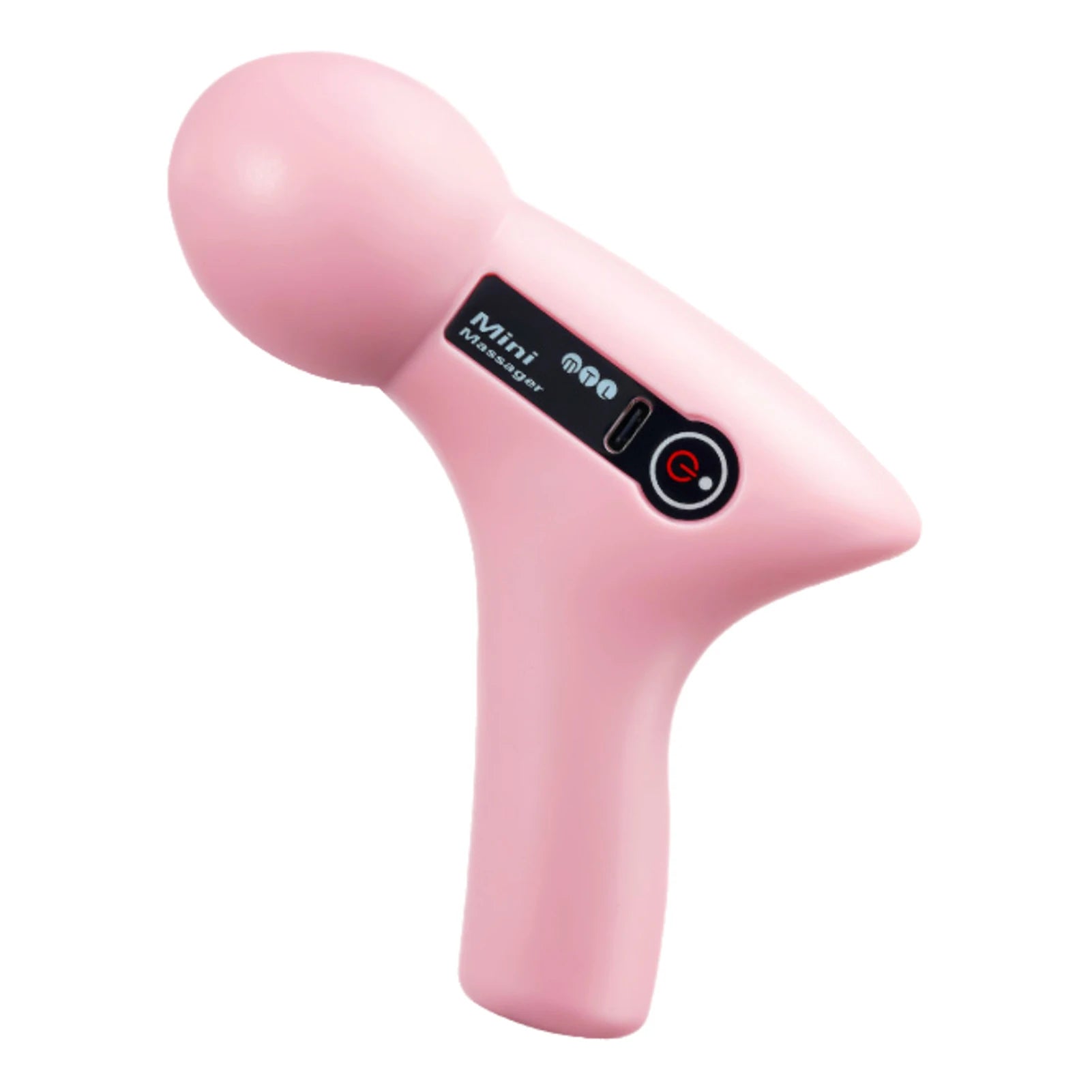 Mini Electric Fascia Gun LCD Screen 4 Modes Vibration Muscle Massager Portable Electric Massage for Neck Foot Body Fascia Gun