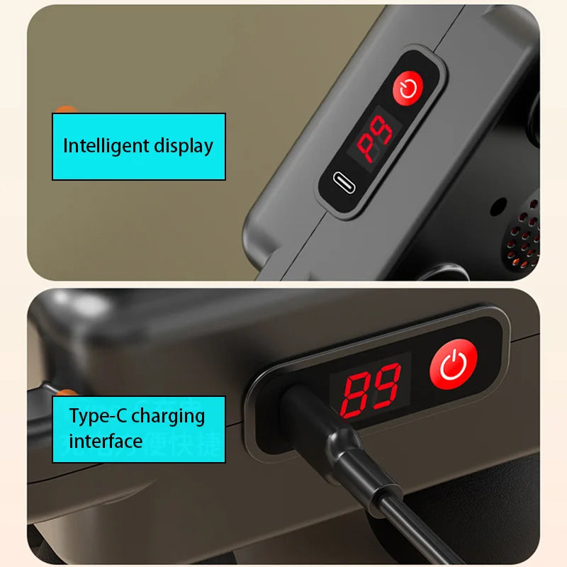 Fascia Gun High-Frequency Vibration Body Massage Gun Back and Waist Massager Neck Shoulder Massager Muscle masajeador