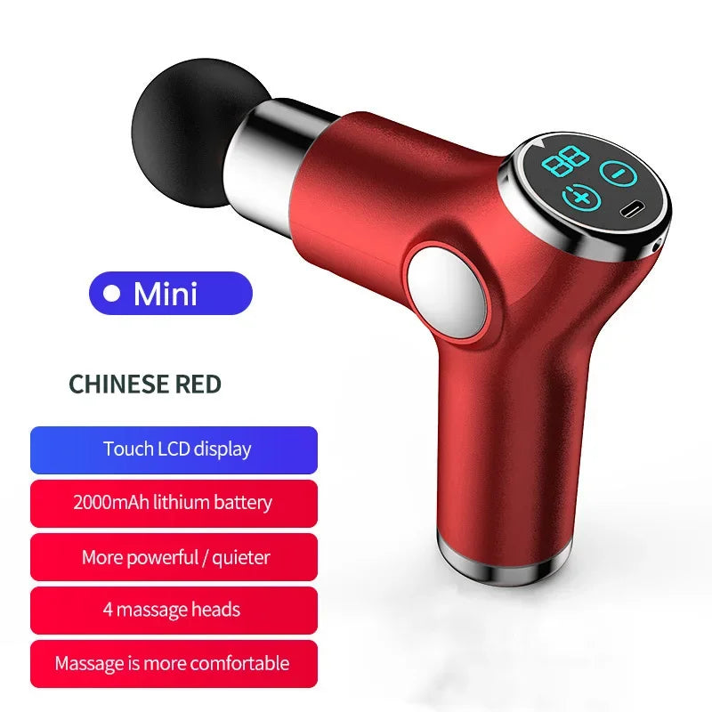 Mini Charging Fascia Gun Vibration Massage Gun Muscle Relaxation Massager Portable Fitness Device Mini Fascia Gun vibro-masseurs