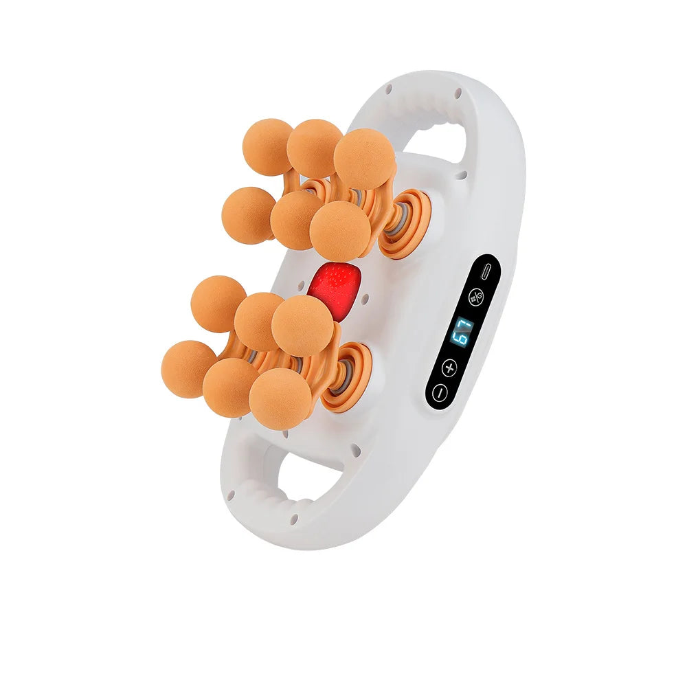 16-Head Fascia Gun High-Frequency Vibration Body Massage Gun Back and Waist Massager Neck Shoulder Massager Muscle masajeador