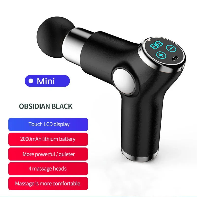 Mini Charging Fascia Gun Vibration Massage Gun Muscle Relaxation Massager Portable Fitness Device Mini Fascia Gun vibro-masseurs