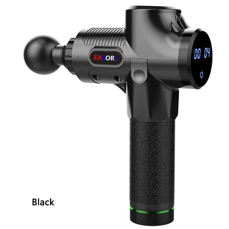 24V  New Upgrade Powerful Heat/ Cold Massage Gun, Easore X5 Pro Deep Muscle Massager With 12 Heads Brushless Motor For Home Gym