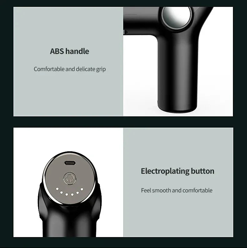 Mini Charging Fascia Gun Vibration Massage Gun Muscle Relaxation Massager Portable Fitness Device Mini Fascia Gun vibro-masseurs