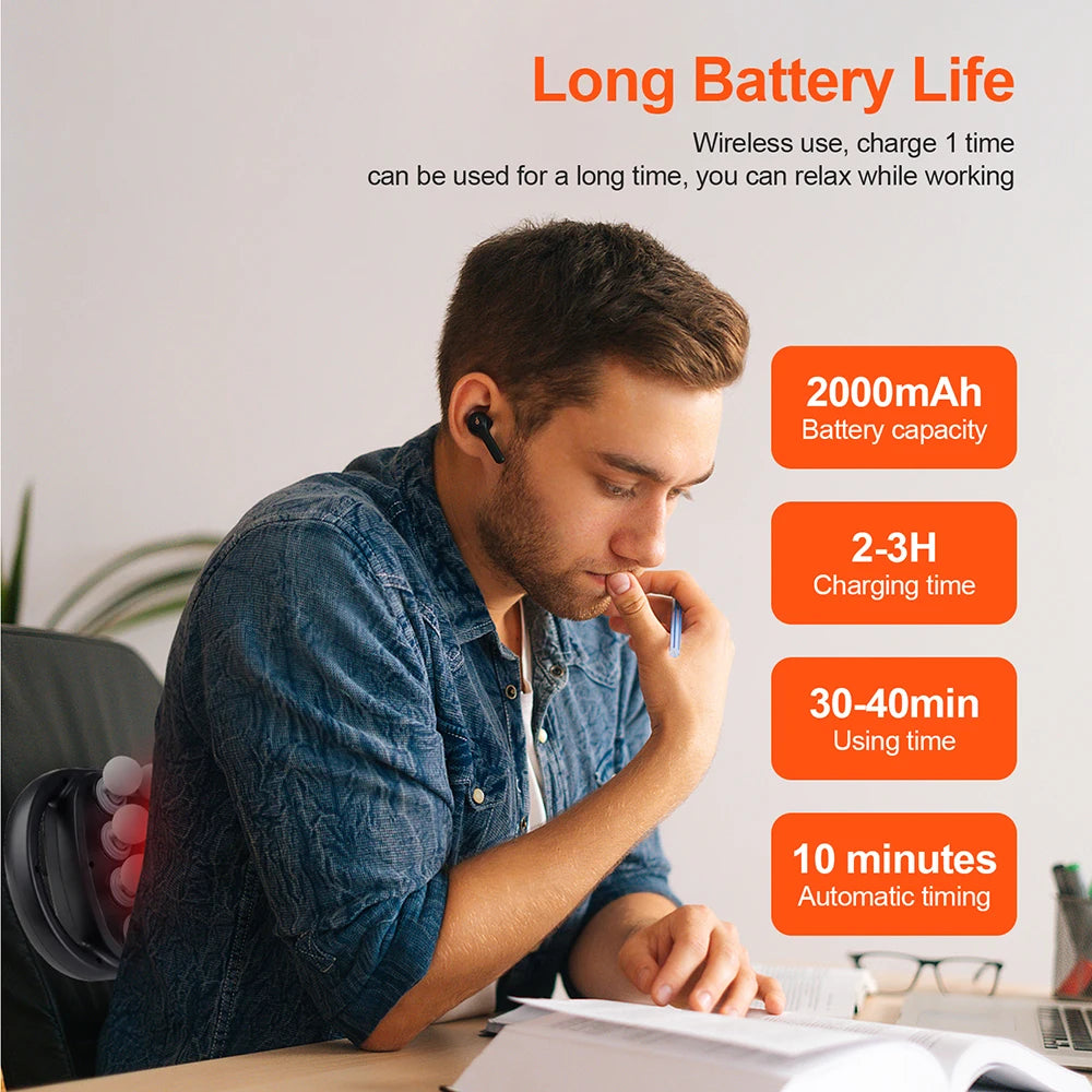 16-Head Fascia Gun High-Frequency Vibration Body Massage Gun Back and Waist Massager Neck Shoulder Massager Muscle masajeador