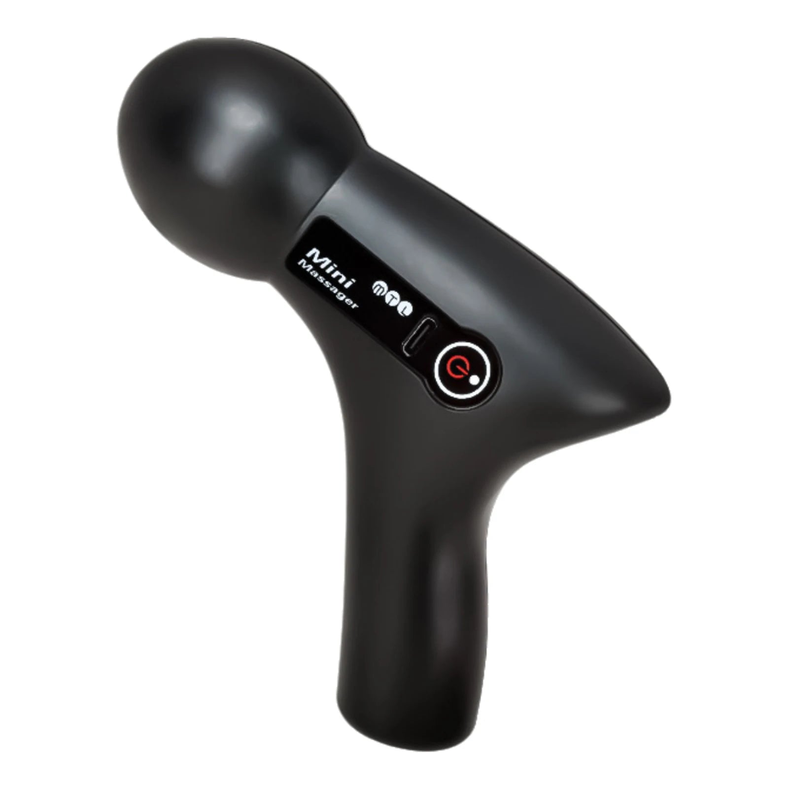 Mini Electric Fascia Gun LCD Screen 4 Modes Vibration Muscle Massager Portable Electric Massage for Neck Foot Body Fascia Gun