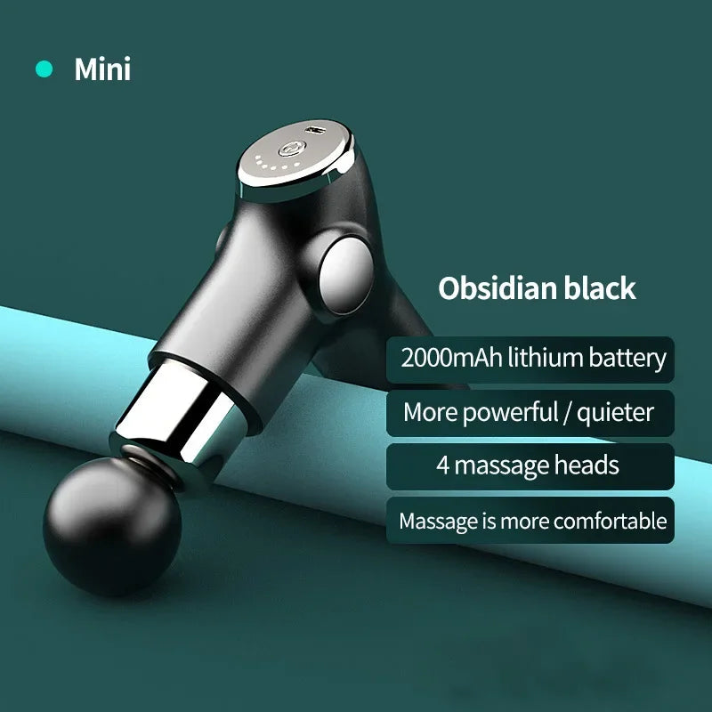 Mini Charging Fascia Gun Vibration Massage Gun Muscle Relaxation Massager Portable Fitness Device Mini Fascia Gun vibro-masseurs