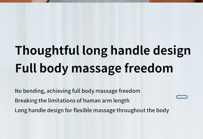 Portable Muscle Elbow Fascia Gun Handheld Body Deep Massager For Back Neck Leg Home Adjustable Speed Massage Equipment Suitable