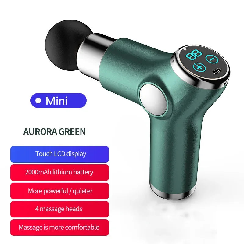 Mini Charging Fascia Gun Vibration Massage Gun Muscle Relaxation Massager Portable Fitness Device Mini Fascia Gun vibro-masseurs
