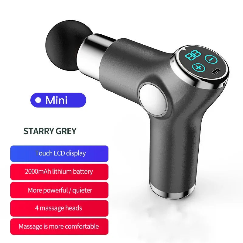 Mini Charging Fascia Gun Vibration Massage Gun Muscle Relaxation Massager Portable Fitness Device Mini Fascia Gun vibro-masseurs